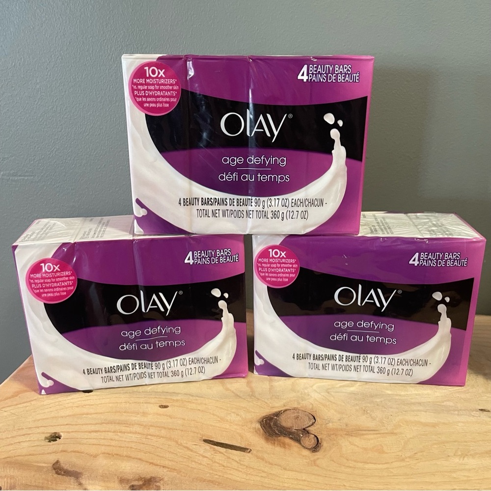 Olay Age Defying Beauty Bars 3x4 pack